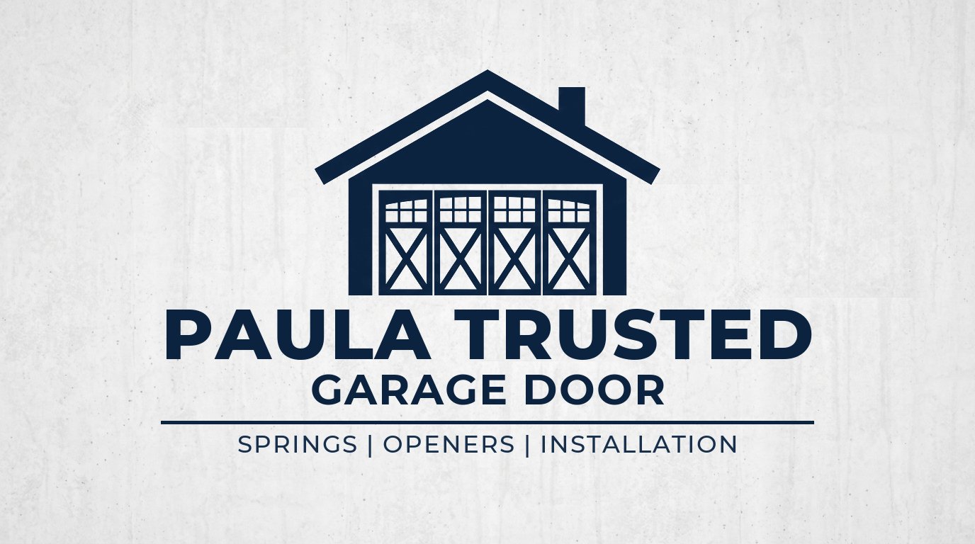 Paula Trusted Garage Door Logo